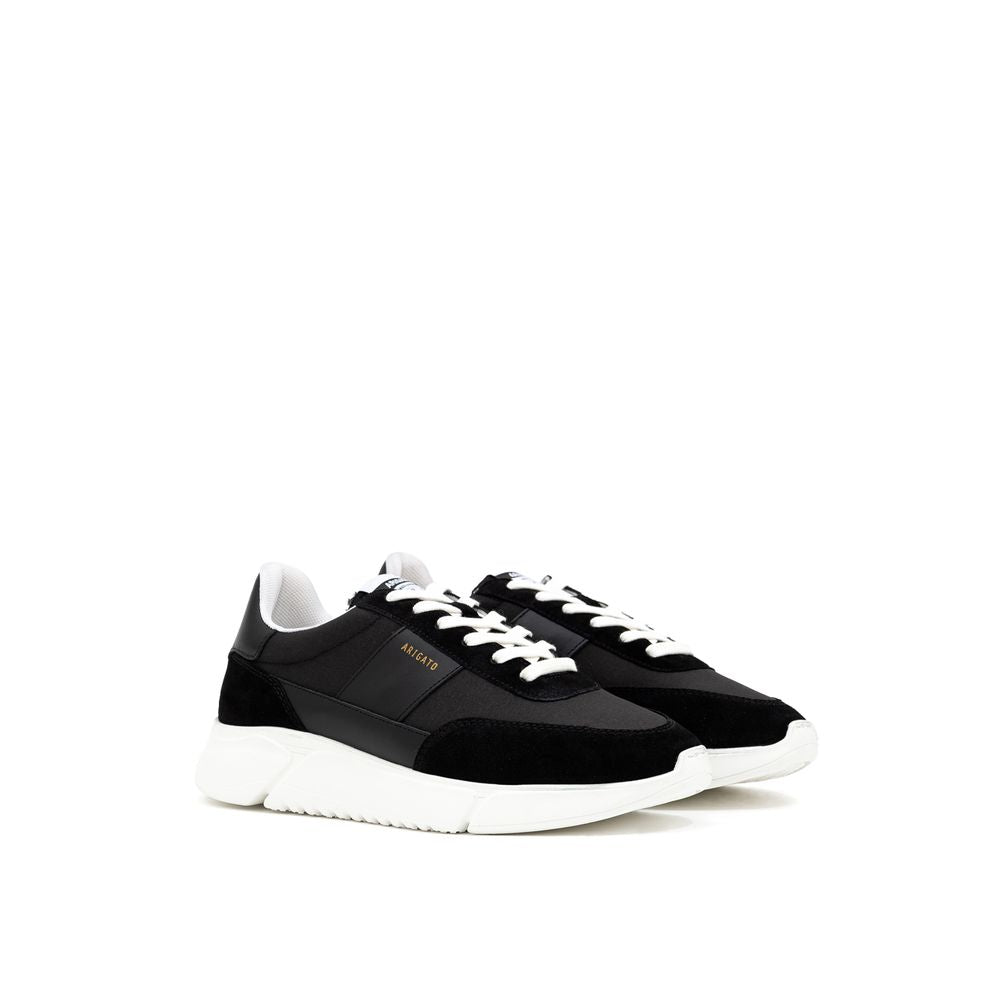 Axel Arigato Black And White Fabric And Leather Sneaker LUNESCAPE