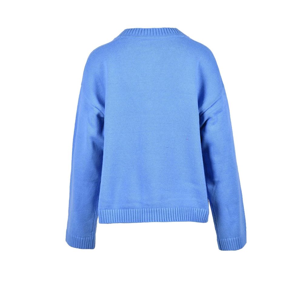 Tommy Hilfiger Blue Cotton Cardigan LUNESCAPE