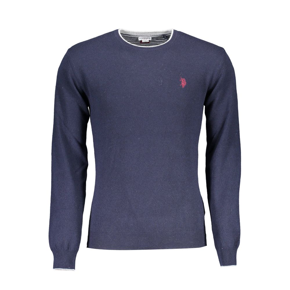 U.S. POLO ASSN. Blue Wool Men's Sweater