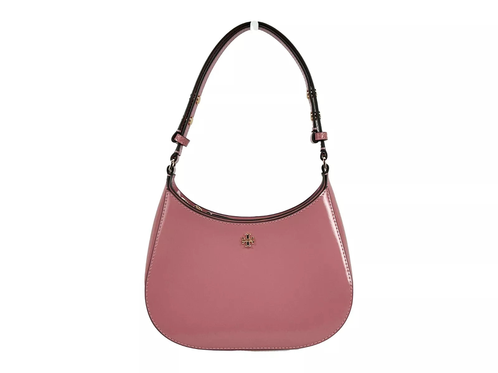 Tory Burch Patent Emerson Small Shoulder Bag Purse Pink LUNESCAPE