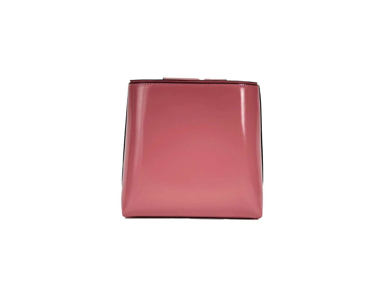 Tory Burch Patent Emerson Small Bucket Bag Purse Pink LUNESCAPE