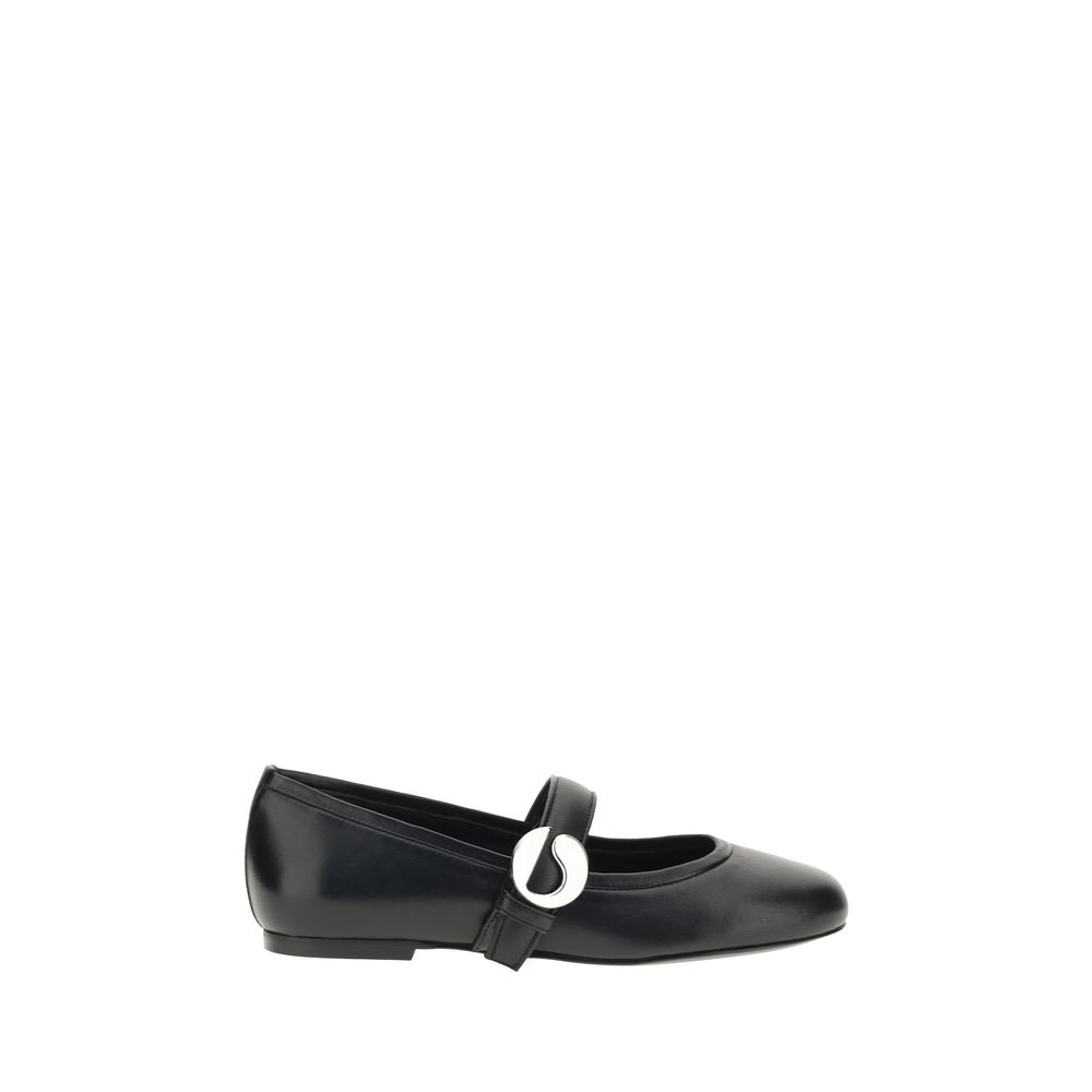 Coperni Leather Ballerinas LUNESCAPE