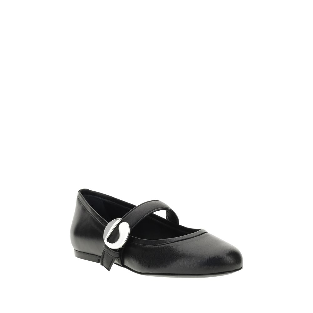 Coperni Leather Ballerinas LUNESCAPE