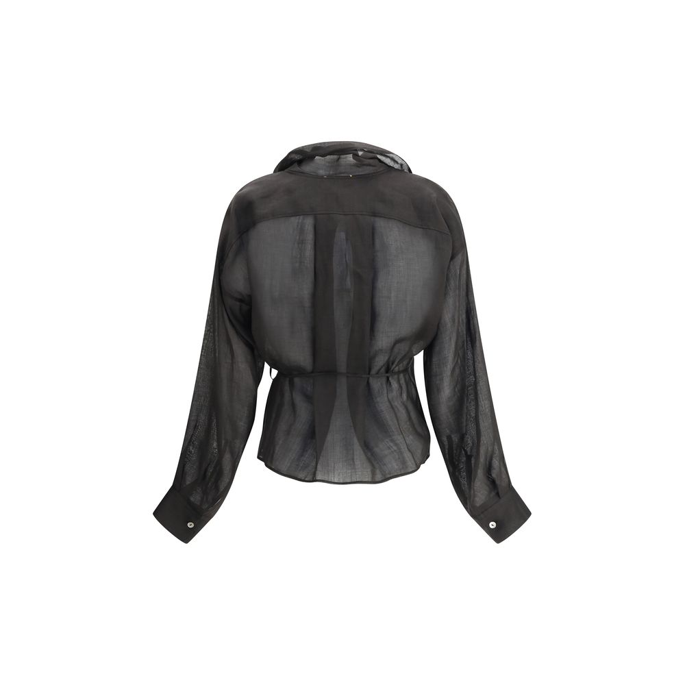 Forte_Forte Crossed Shirt LUNESCAPE