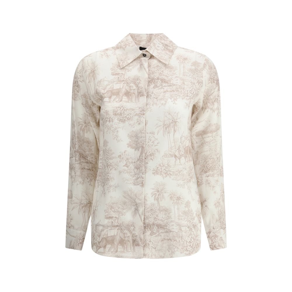 Ella Toile de jouy printed Shirt LUNESCAPE