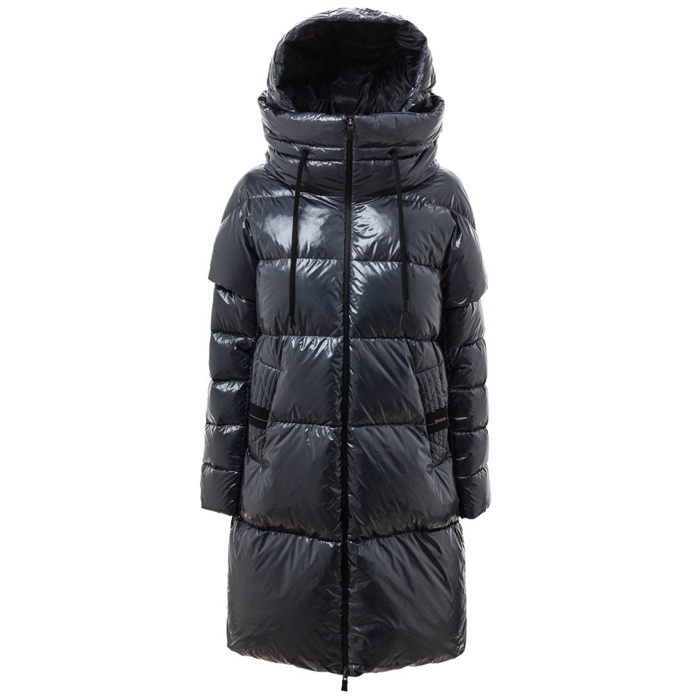 Herno Blue Quilted Parka LUNESCAPE
