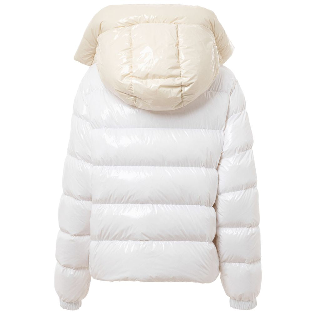 Add White Puffer Coat for Women LUNESCAPE
