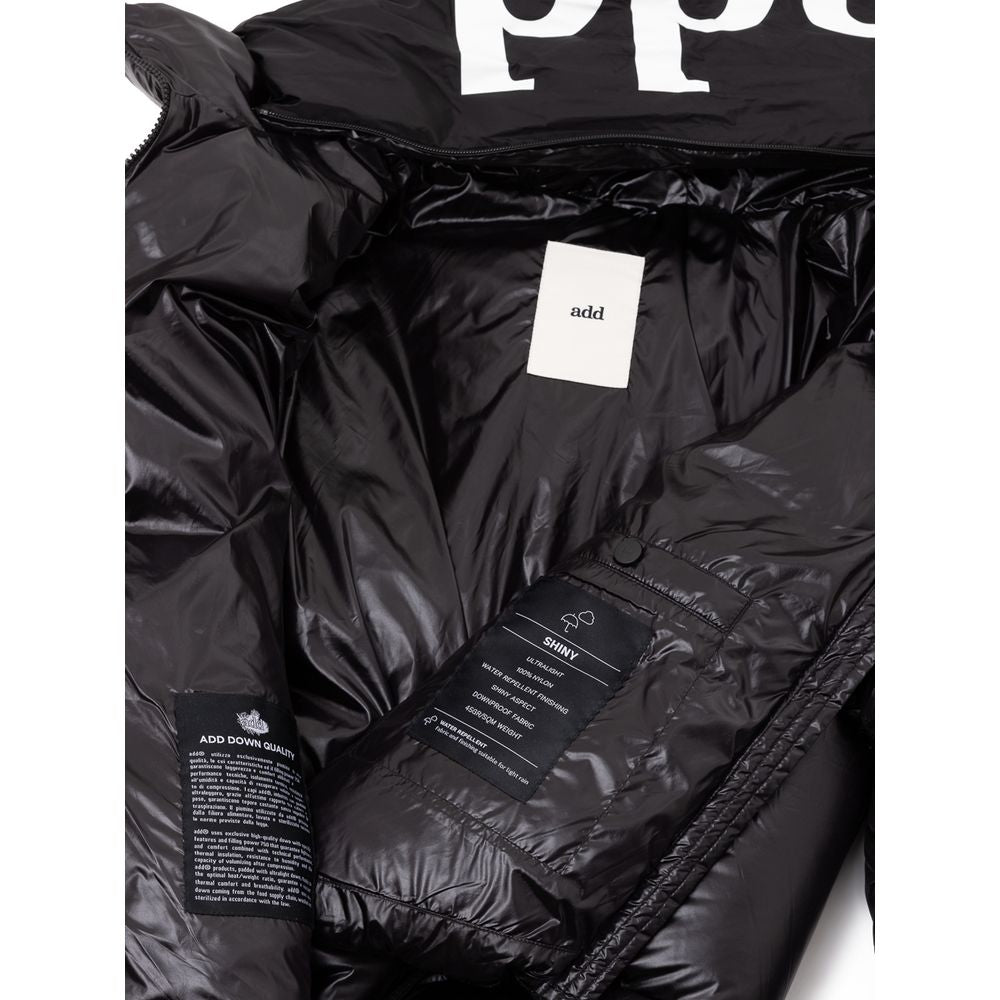 Add Black Puffer Coat for Women LUNESCAPE