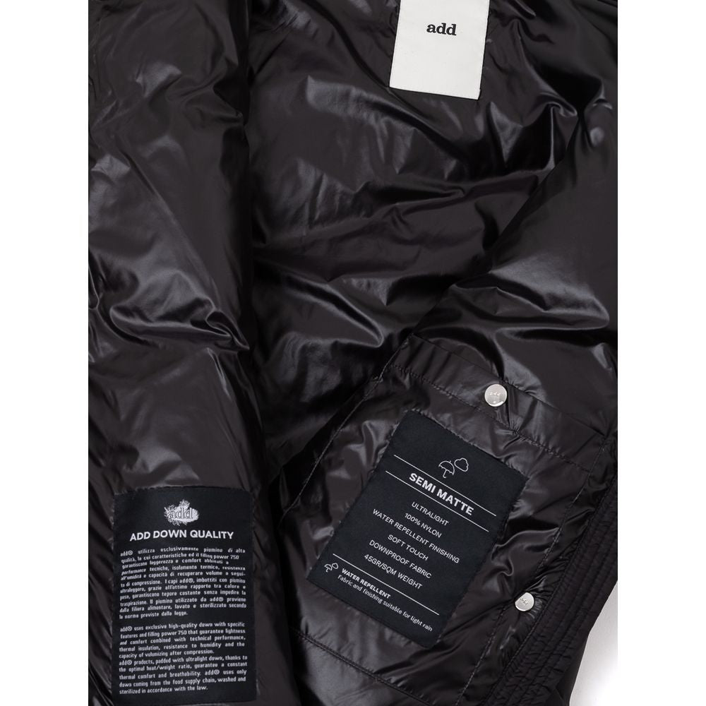 Add Black Puffer Coat for Women LUNESCAPE