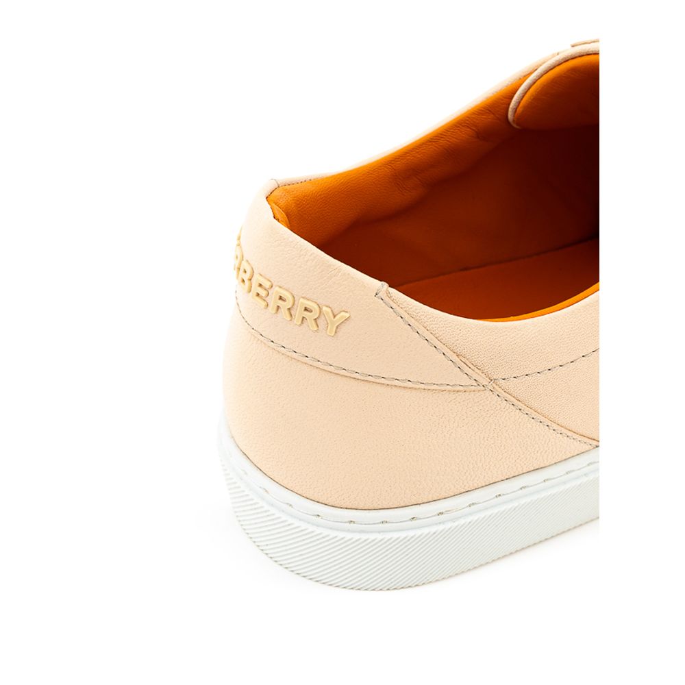Burberry Pink Leather Sneaker LUNESCAPE