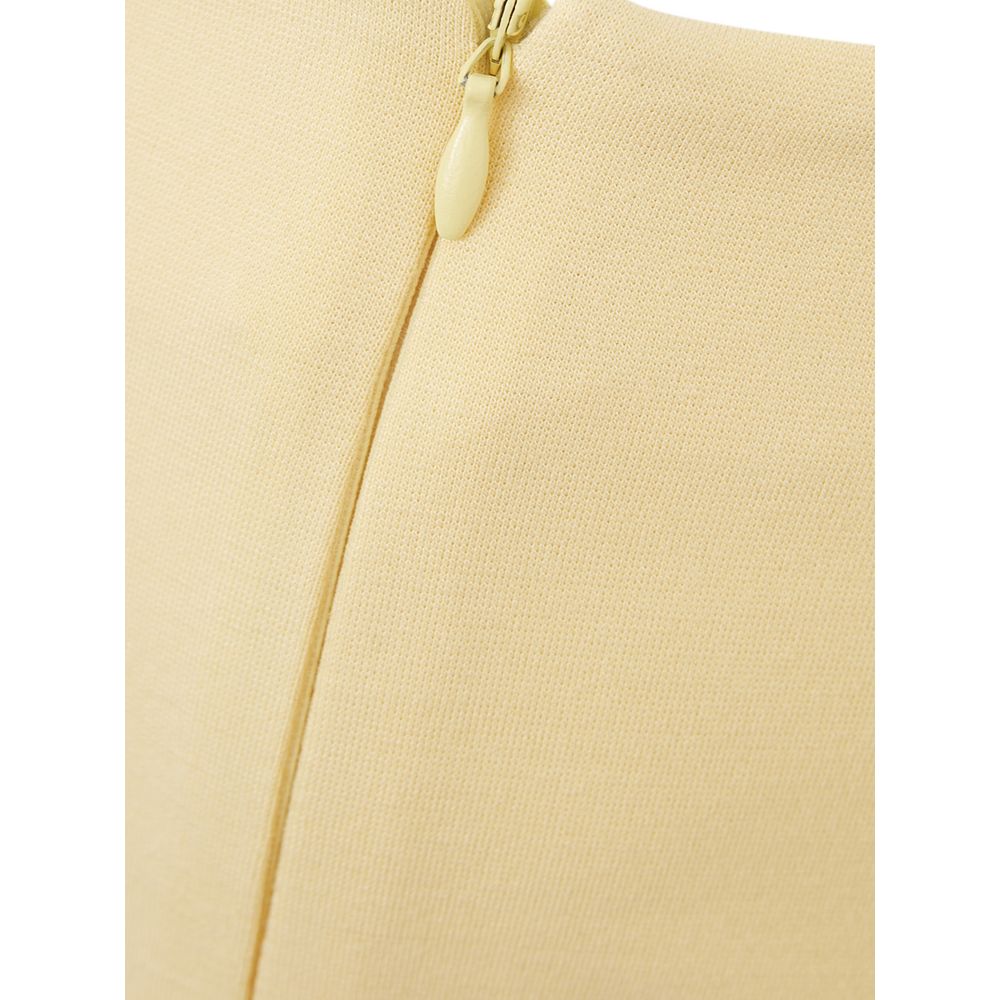 Lardini Elegant Yellow Skirt for Women LUNESCAPE
