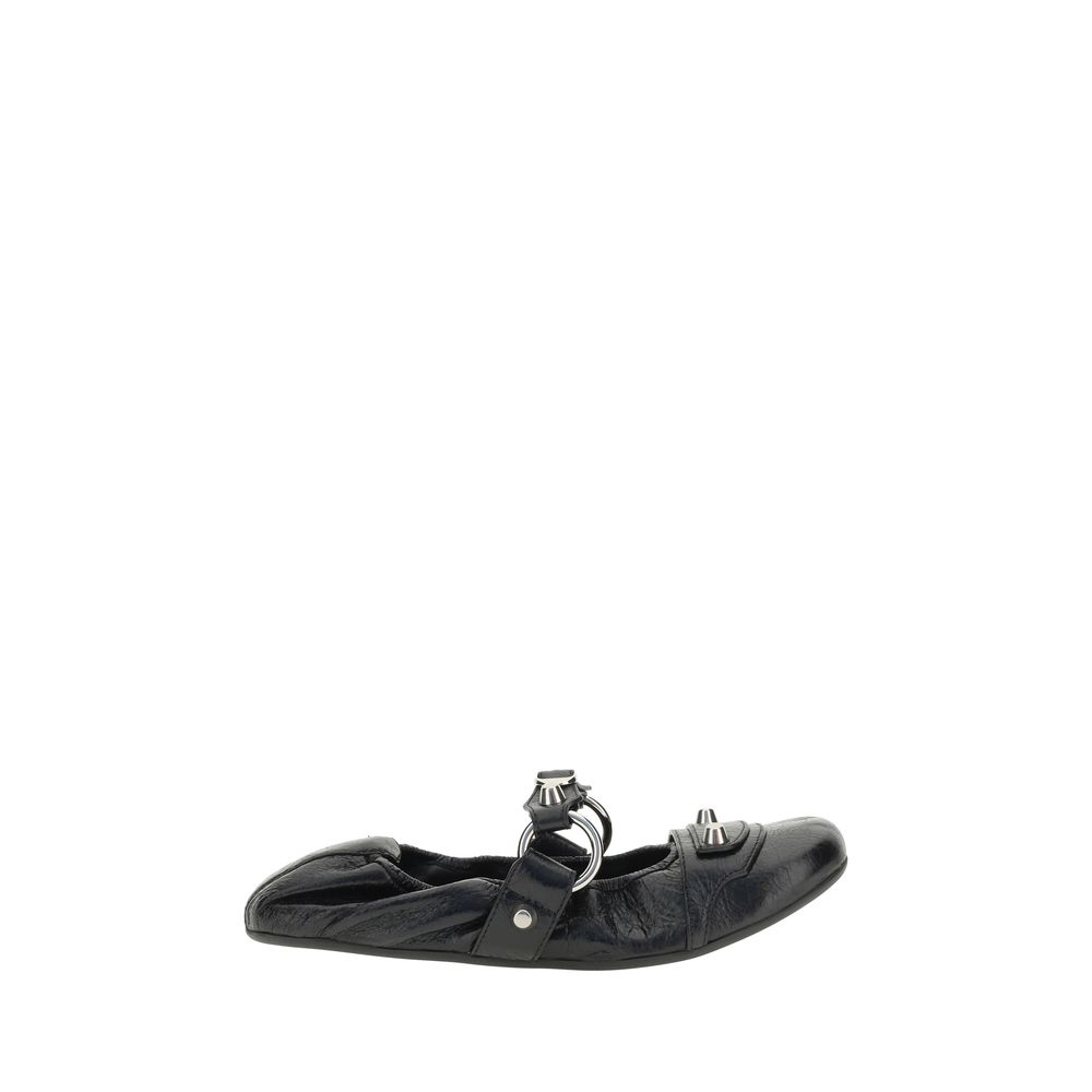 Balenciaga City Mary Jane Ballerina Flat