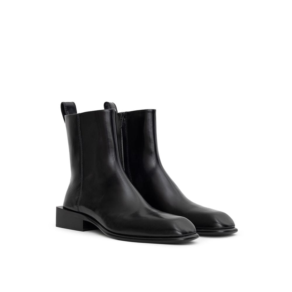 Alexander Wang Black Leather Boot LUNESCAPE