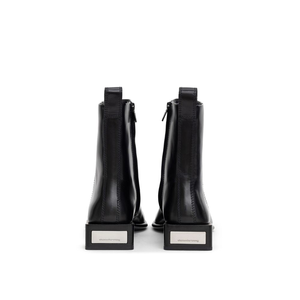 Alexander Wang Black Leather Boot LUNESCAPE