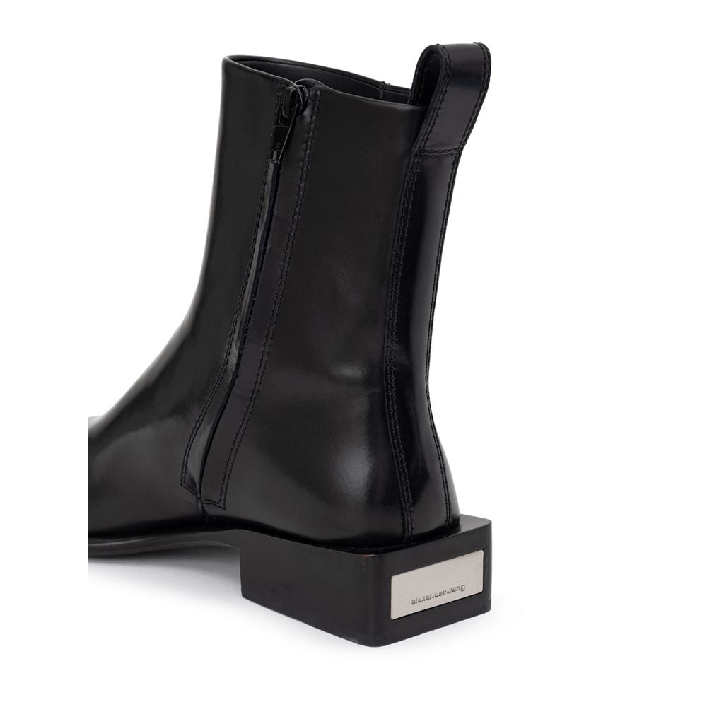 Alexander Wang Black Leather Boot LUNESCAPE