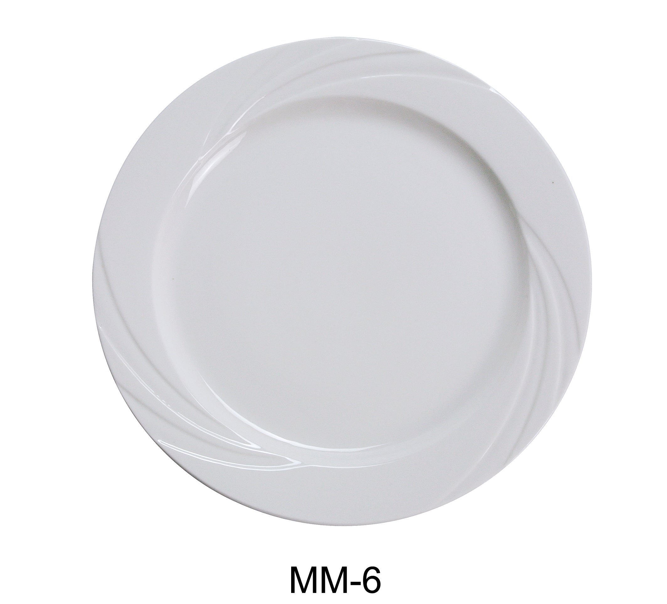 Miami 6.25" Canape Plate LUNESCAPE