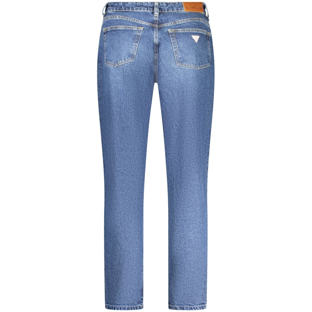 Guess Jeans Blue Cotton Jeans & Pant LUNESCAPE