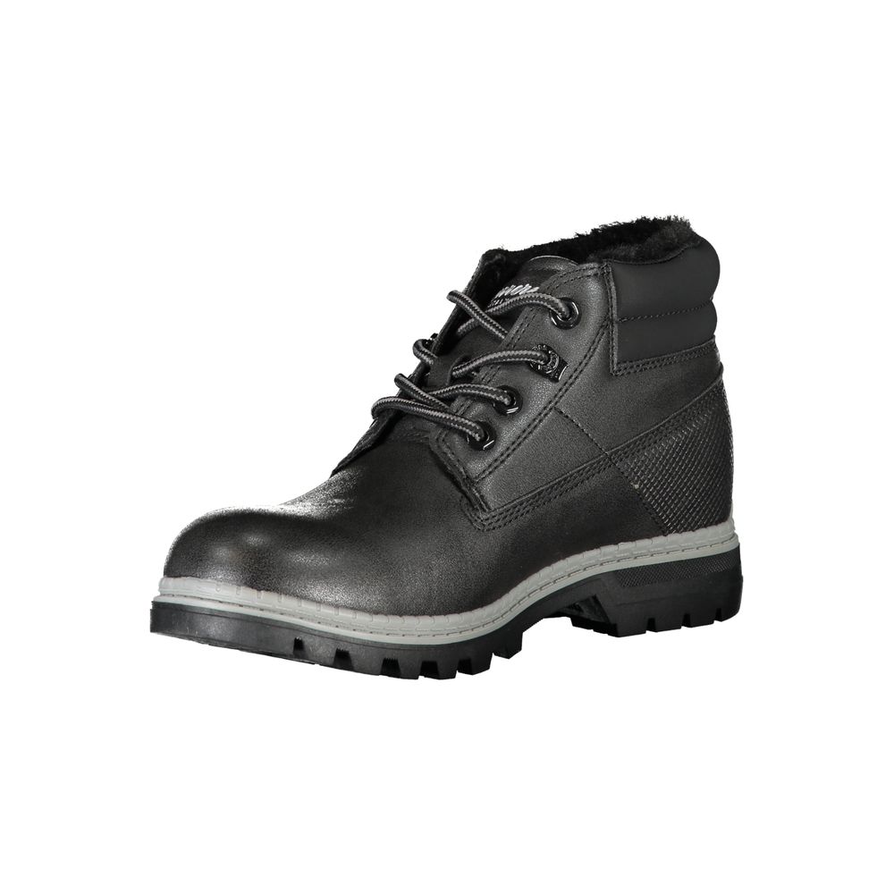 Carrera Chic Contrast Lace-Up Boots LUNESCAPE