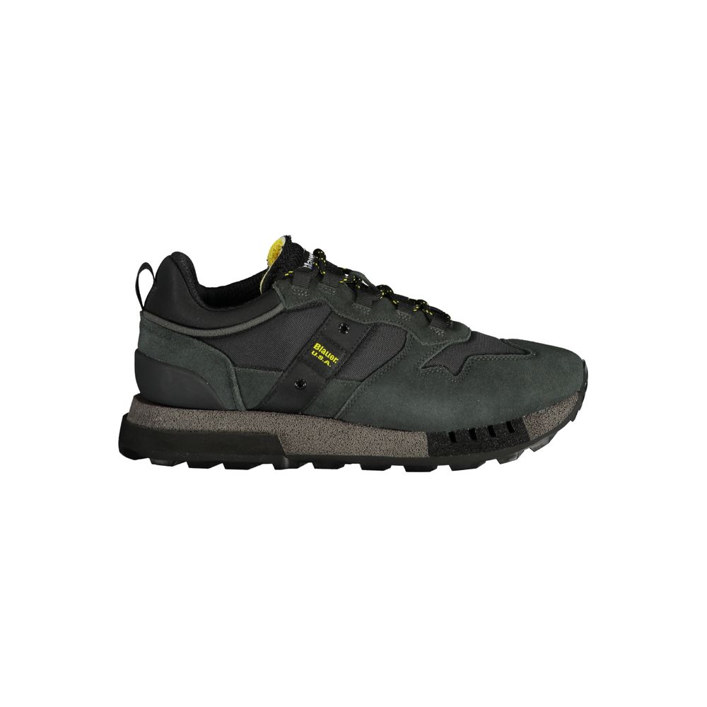 Blauer Black Polyethylene Men Sneaker LUNESCAPE