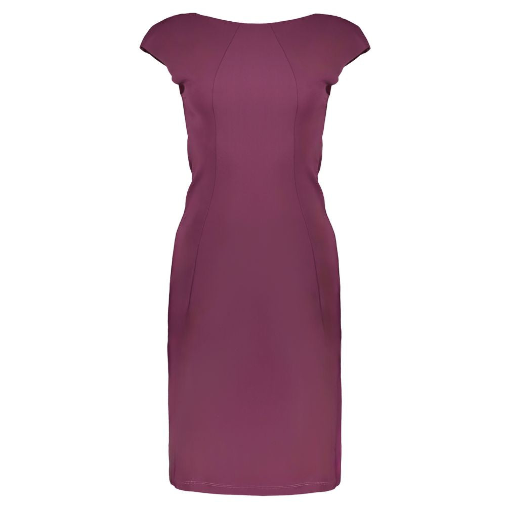 Patrizia Pepe Purple Elastane Dress LUNESCAPE