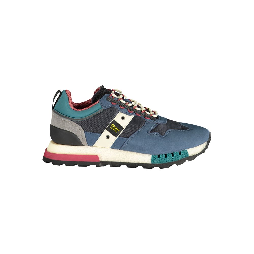 Blauer Blue Polyethylene Men Sneaker LUNESCAPE