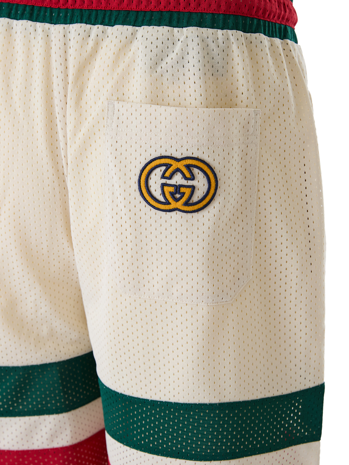 Gucci Cream  Logo Shorts
