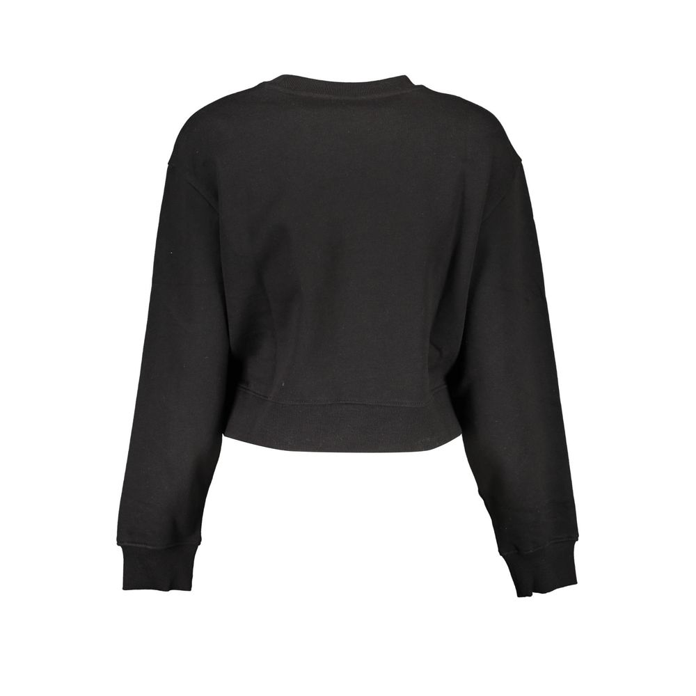 Guess Jeans Black Cotton Women Sweater