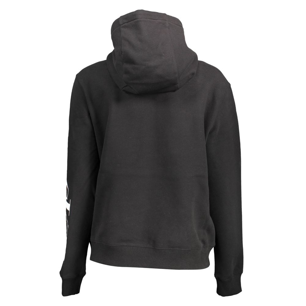 Calvin Klein Black Cotton Women Sweatshirt