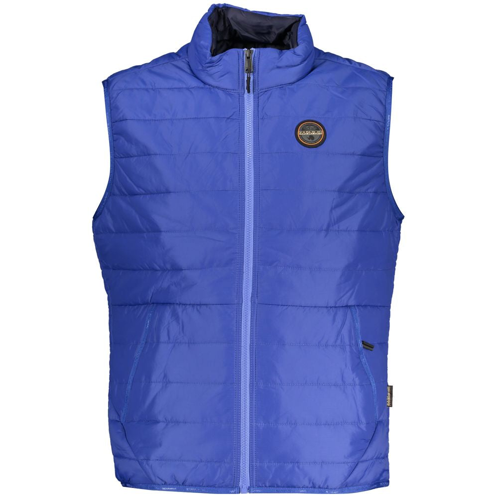 Napapijri Sleek Sleeveless Contrast Detail Jacket LUNESCAPE