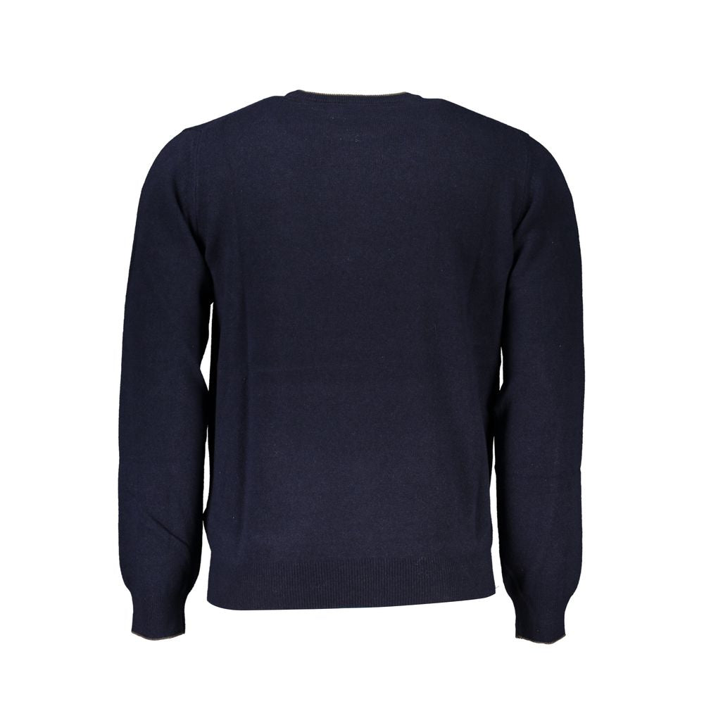 Harmont & Blaine Sophisticated Crew Neck Cashmere Blend Sweater LUNESCAPE