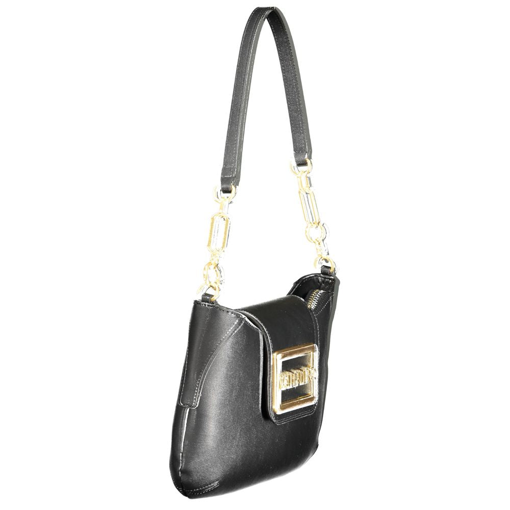 Mario Valentino Black Polyurethane Women's Bag