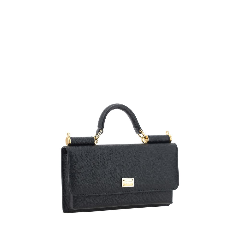 Dolce & Gabbana Micro Sicily Shoulder Bag LUNESCAPE