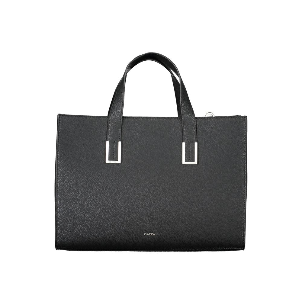 Calvin Klein Black Women Top-Handle Handbag LUNESCAPE