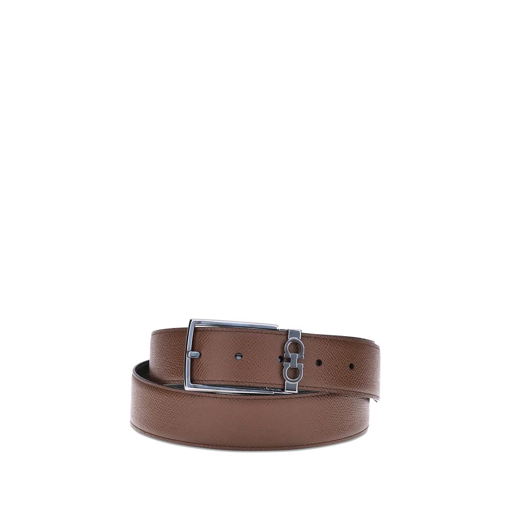 Ferragamo Leather reversible Belt LUNESCAPE