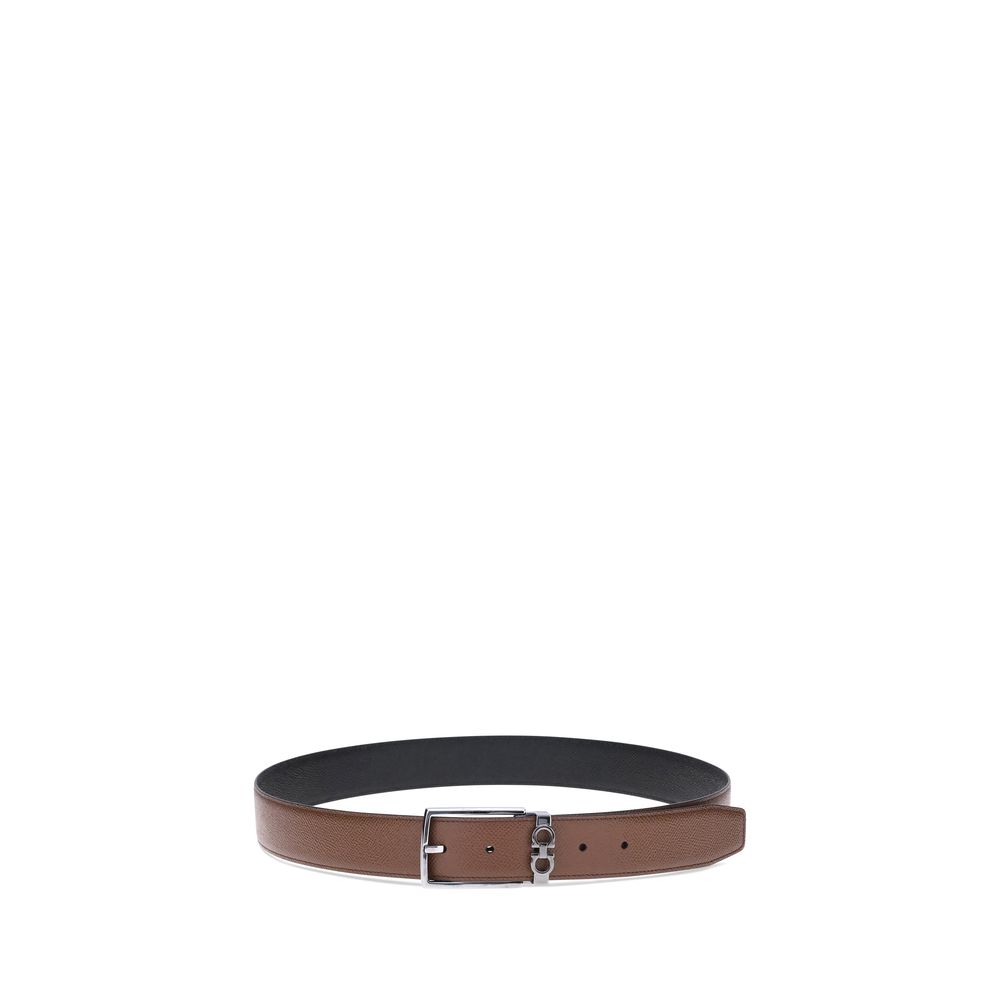 Ferragamo Leather reversible Belt LUNESCAPE