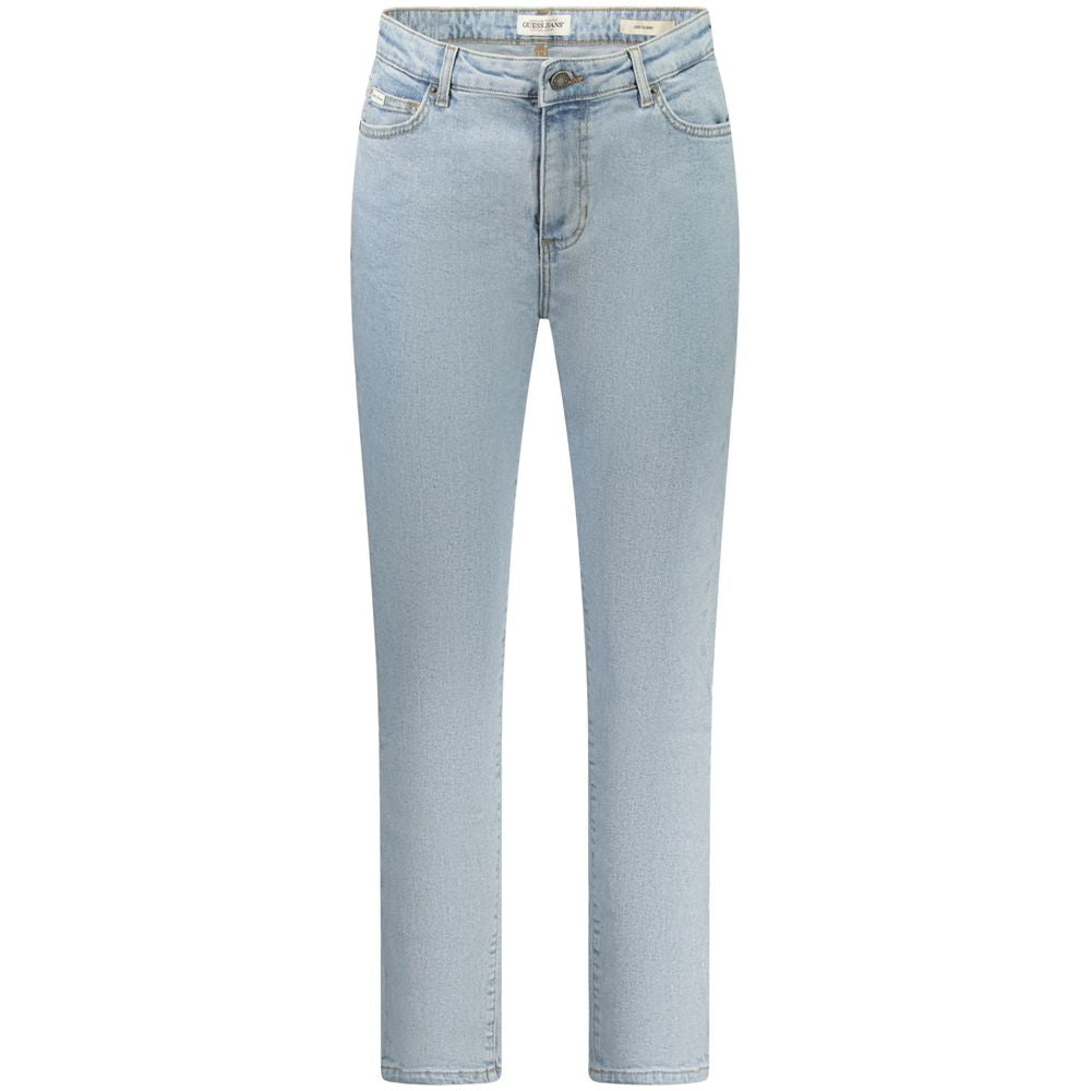 Guess Jeans Light Blue Cotton Women Skinny Jean LUNESCAPE