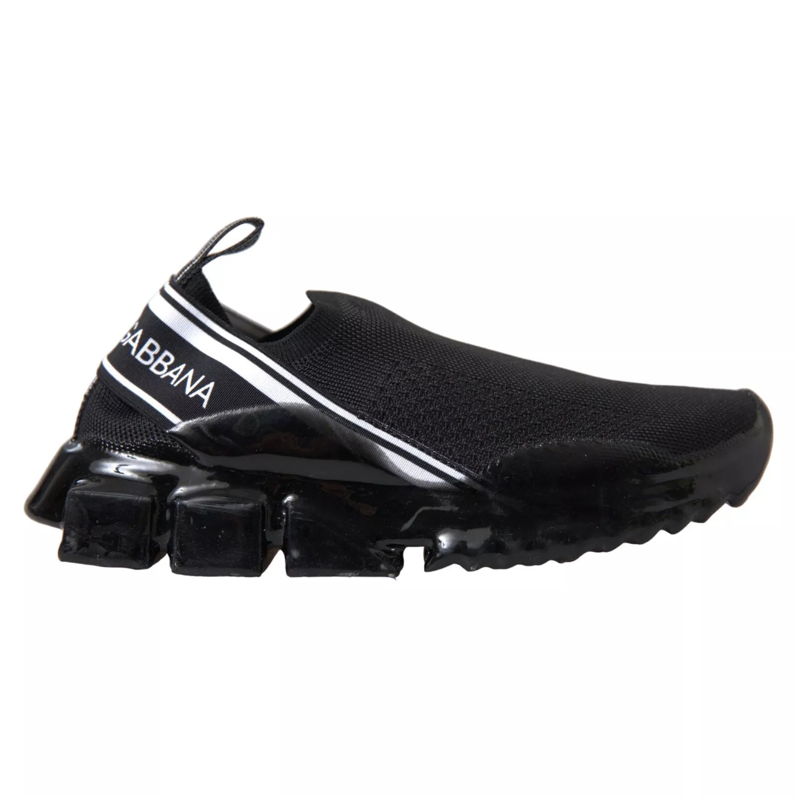 Dolce & Gabbana Black Sorrento Slip-On Low Top Sneakers