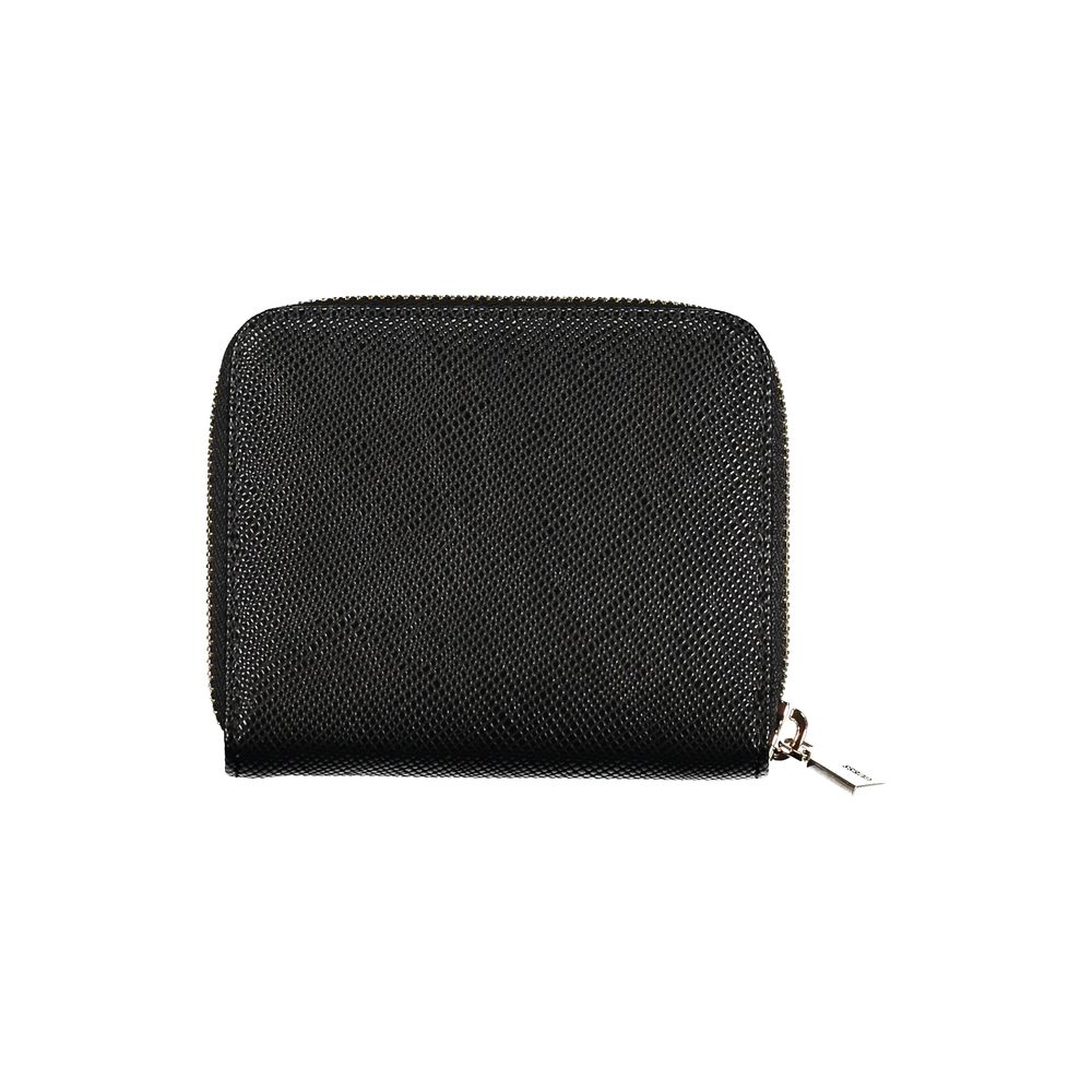 Guess Jeans Black Polyethylene Wallet LUNESCAPE