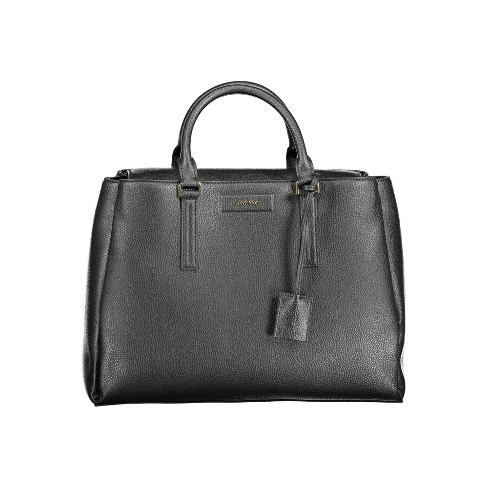 Calvin Klein Black Recycled Women Handbag LUNESCAPE