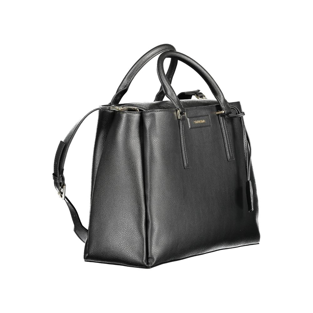 Calvin Klein Black Recycled Women Handbag LUNESCAPE