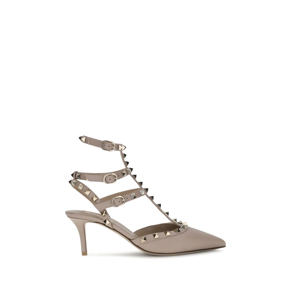 Valentino Garavani Rockstud T-Strap Pumps