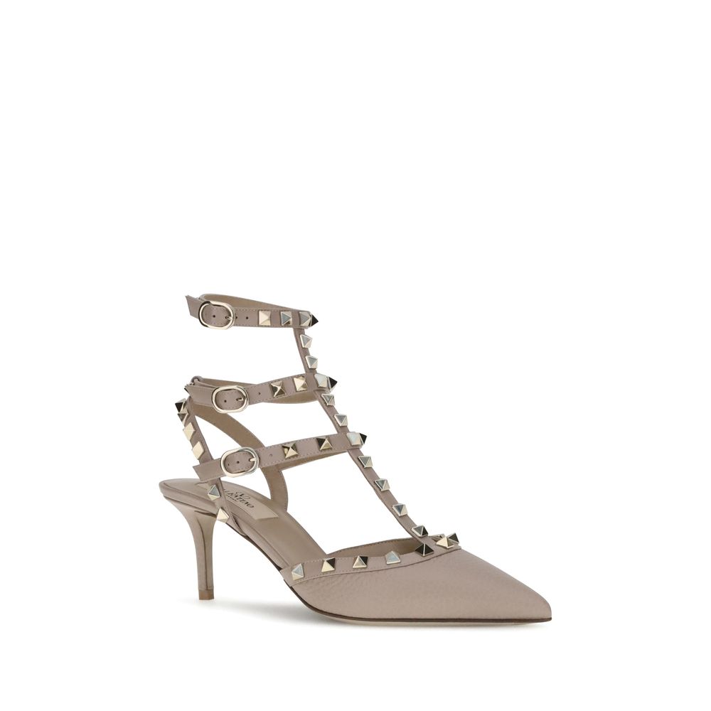 Valentino Garavani Rockstud T-Strap Pumps