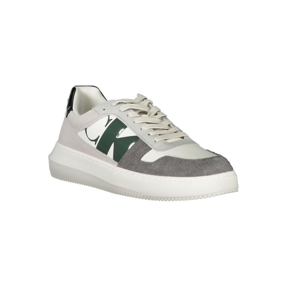 Calvin Klein White Polyethylene Men Sneaker LUNESCAPE