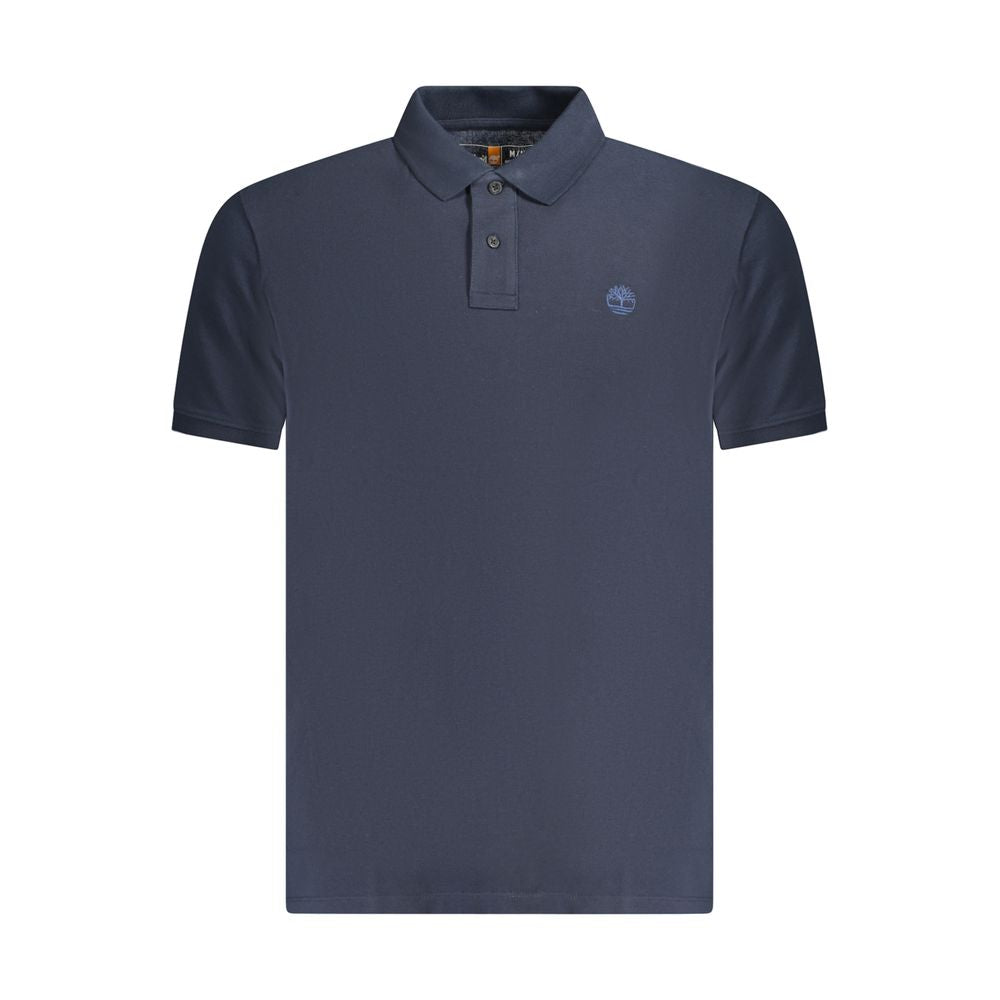 Timberland Blue Cotton Polo Shirt LUNESCAPE