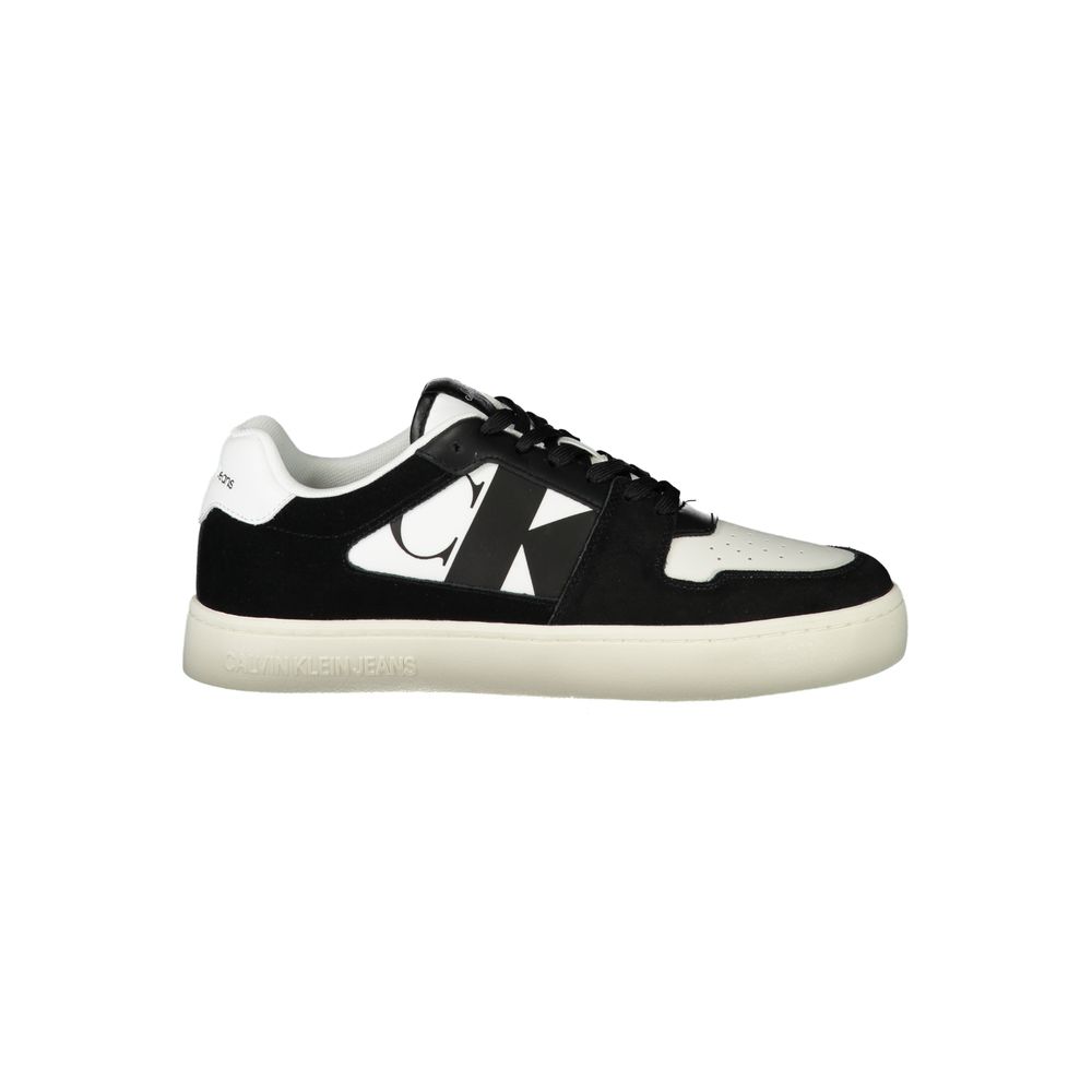 Calvin Klein White Leather Men Sneaker LUNESCAPE