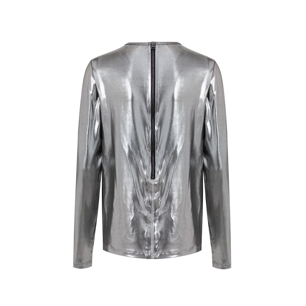 Tom Ford Gray Viscose Long Sleeve T-Shirt