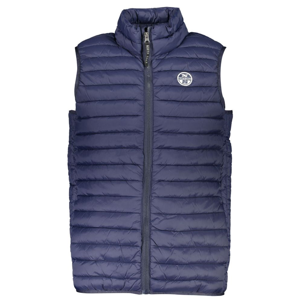 North Sails Blue Polyamide Men Jacket LUNESCAPE