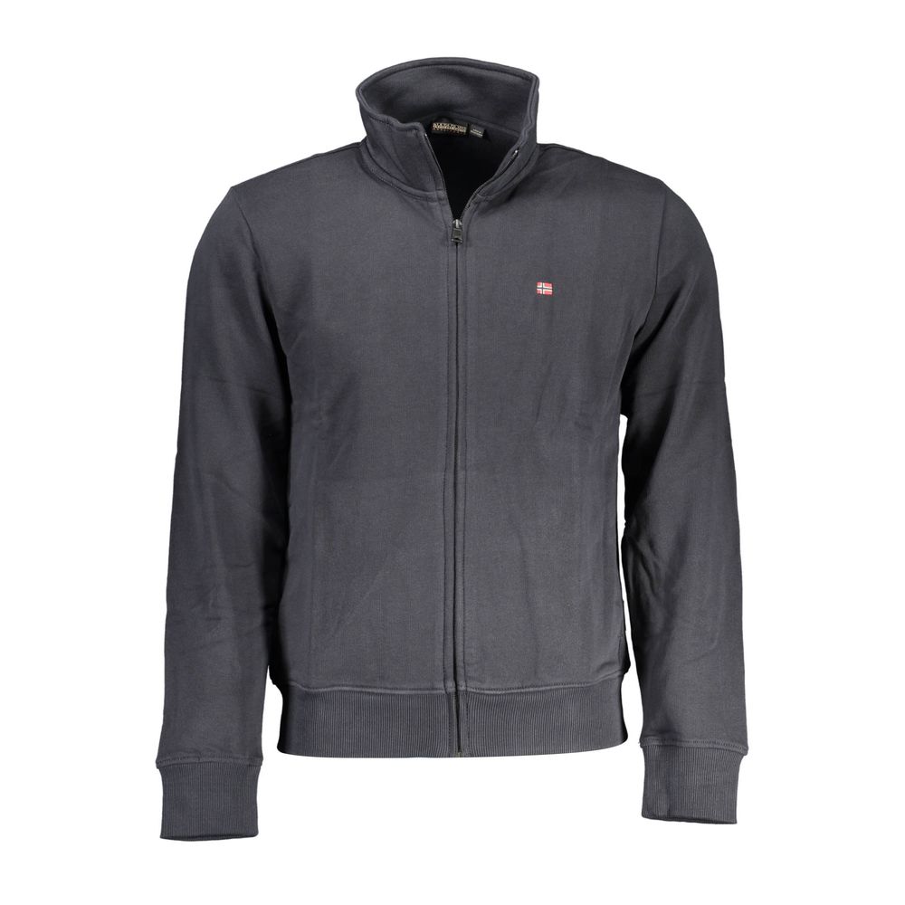 Napapijri Black Cotton Men's Sweatshirt