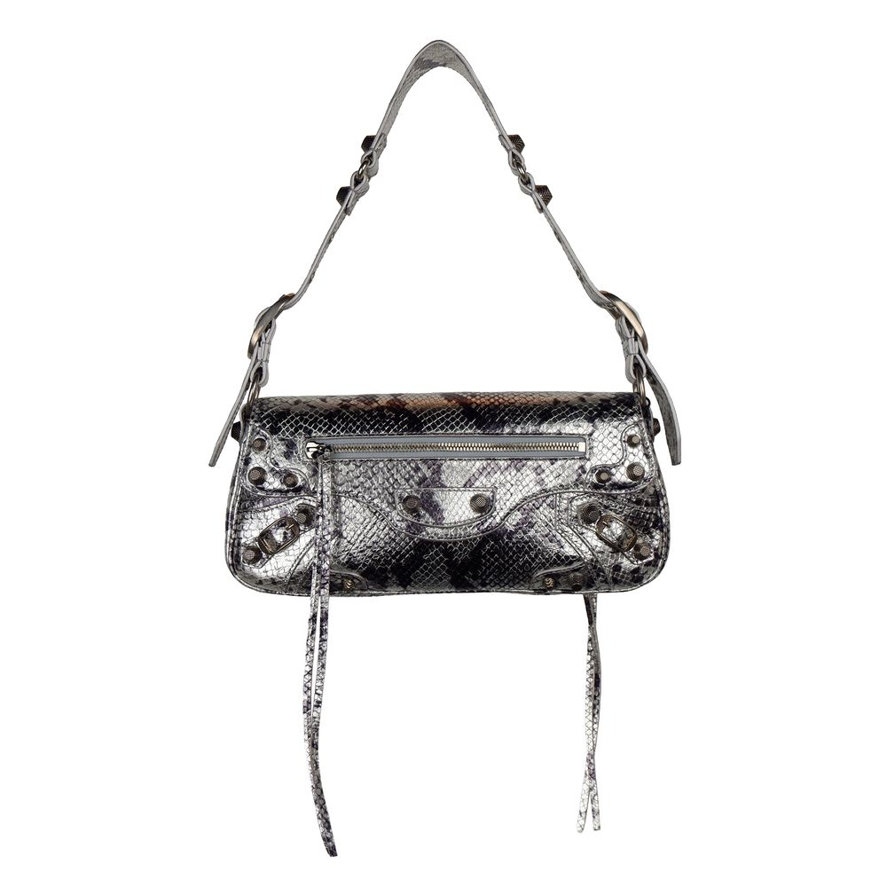 Balenciaga Gray Calfskin Handbag LUNESCAPE