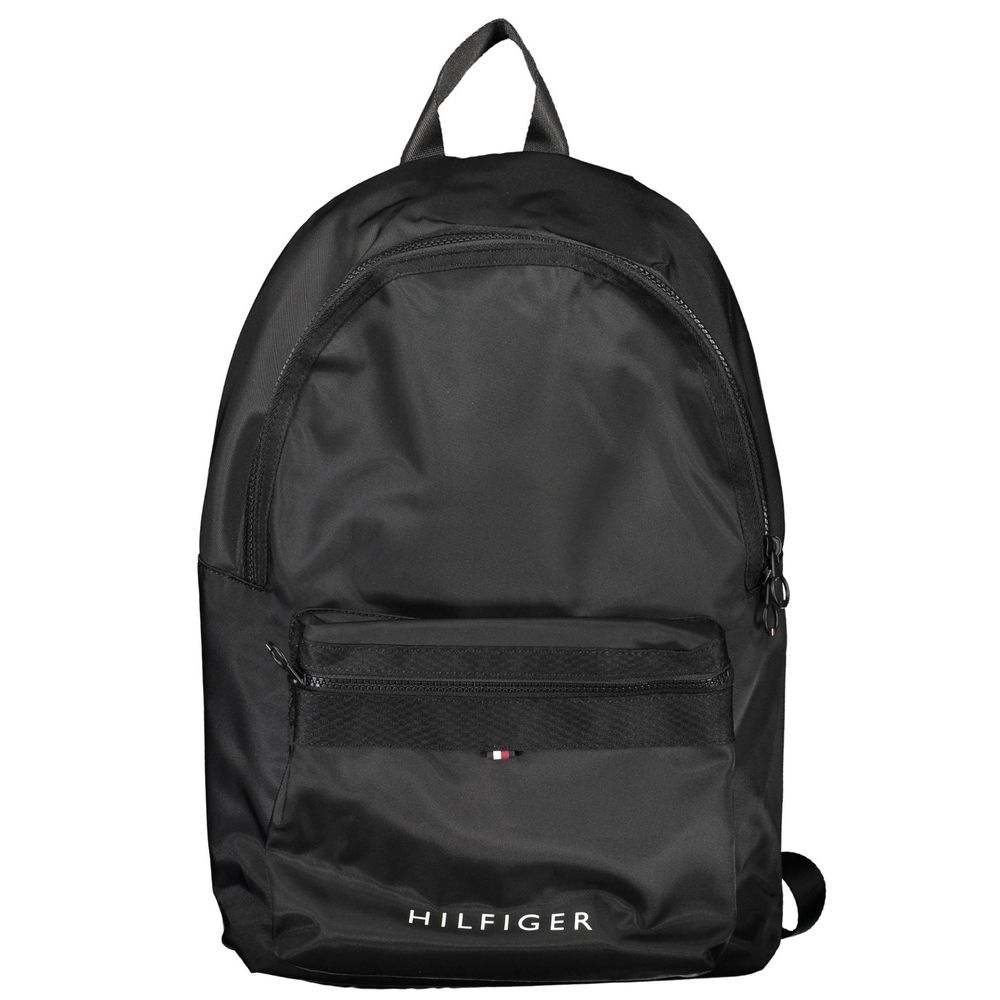 Tommy Hilfiger Black Men Backpack LUNESCAPE